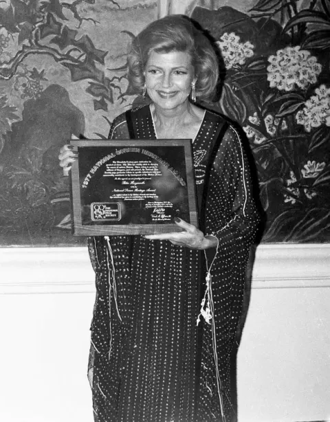 Rita Hayworth at the Shoreham Americana Hotel in Washington DC at a National Film Society convention (2006)