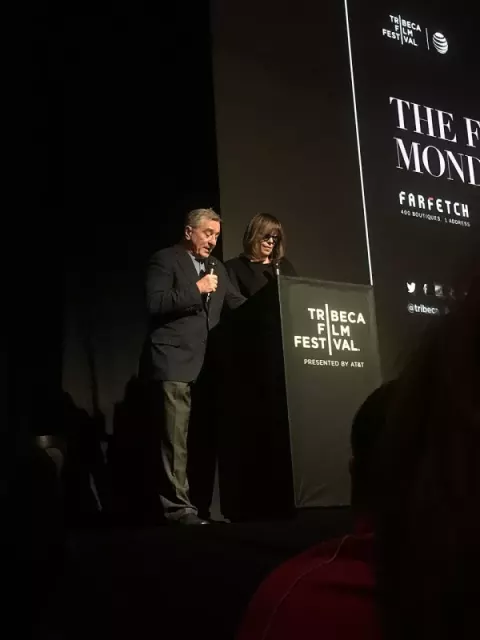 Robert De Niro at 2016 Tribeca Film Festival opening night