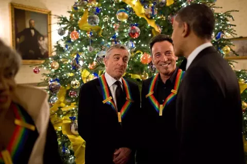 Robert De Niro at the White House (2009)