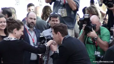 Robert Downey Jr. at the movie premiere for The Judge at 2014 TIFF, red carpet event