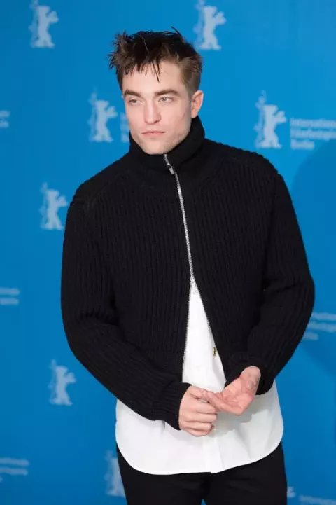 Robert Pattinson at the presentation of The Lost City of Z at the Berlinale 2017