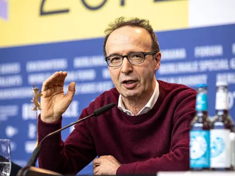 Roberto Benigni at the Berlin Film Festival 2020