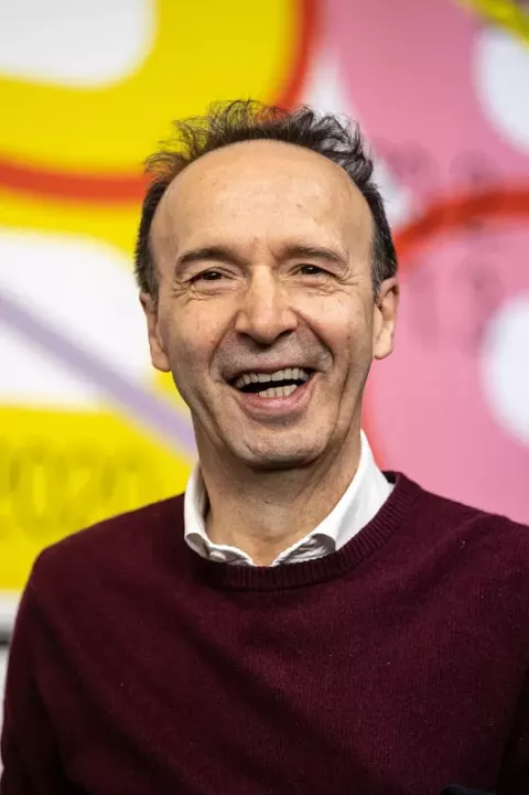 Roberto Benigni at the Berlin Film Festival 2020