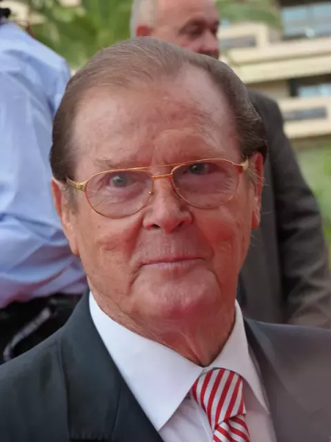 Roger Moore at the 2012 Monte-Carlo Television Festival