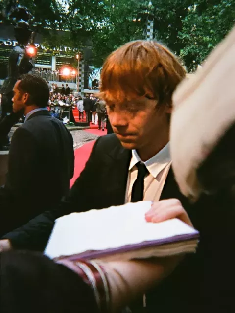 Rupert Grint at the London premiere of Harry Potter and the Half-Blod Prince (2009)