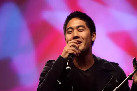 Ryan Higa at VidCon 2012 at the Anaheim Convention Center in Anaheim, California