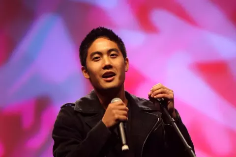 Ryan Higa at VidCon 2012 at the Anaheim Convention Center in Anaheim, California
