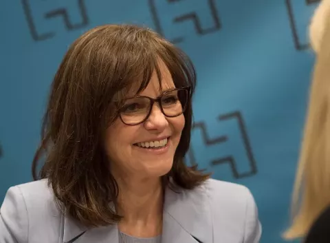 Sally Field at the Javits Convention Center in New York City (2018)