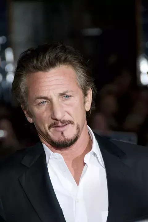 Sean Penn at the premier for Milk at the Castro Theatre in San Francisco, October 2008