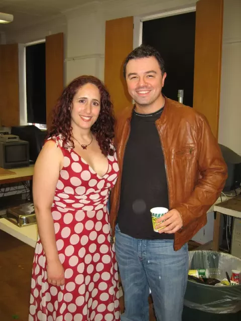 Seth MacFarlane at RISD reception (2007)