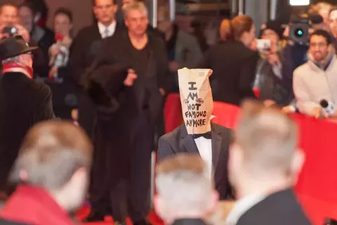 Shia LaBeouf at the premiere of the film "Nymphomaniac (2014)