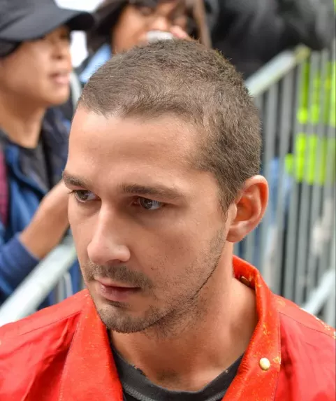 Shia LaBeouf at at Wimbledon in 1980 (2017)