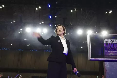 Sigourney Weaver at the 2025 Star Wars Celebration in Japan