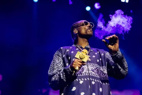 Snoop Dogg at the Qudos Bank Arena, Sydney (2023)