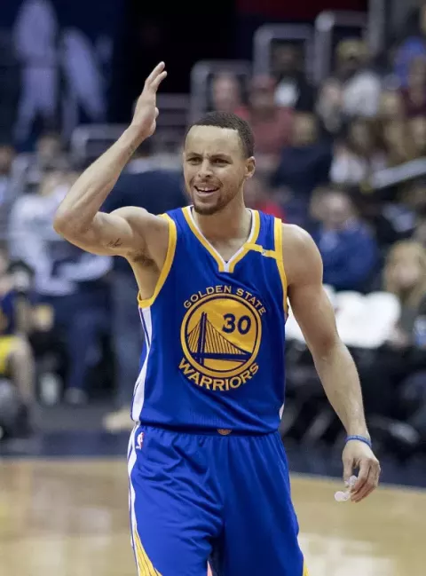 Stephen Curry at Wizards 2/28/17 (2017)