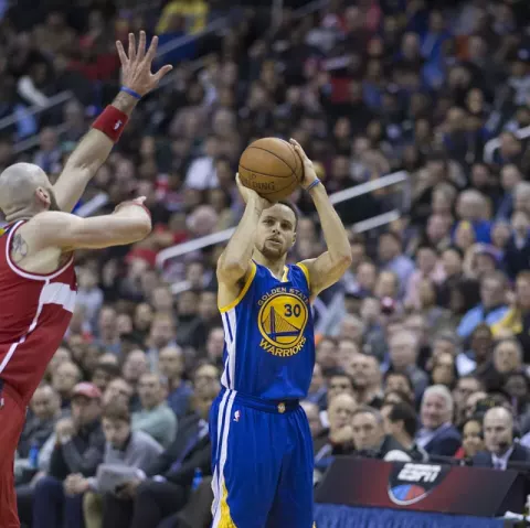 Stephen Curry at Wizards 2/3/16 (2016)