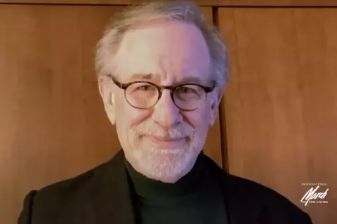 Steven Spielberg at the 2020 Virtual March of the Living