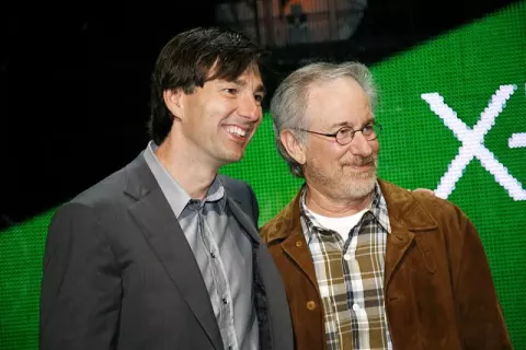 Steven Spielberg at the Xbox E3 2009 media briefing