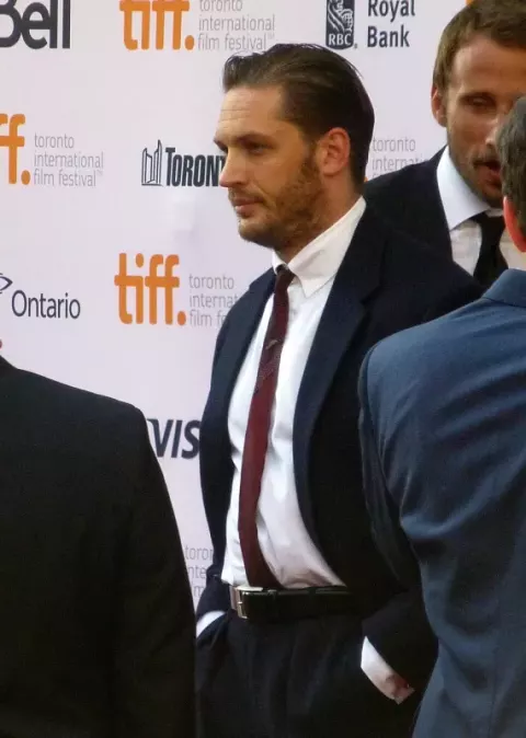 Tom Hardy at the premiere of The Drop (2014)
