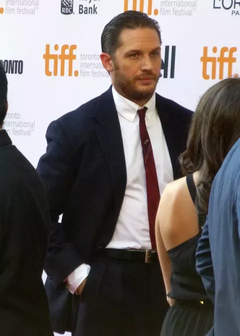 Tom Hardy at the premiere of The Drop (2014)