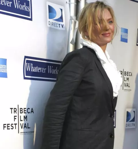 Uma Thurman at the "Whatever Works" Premiere, Tribeca Film Festival 2009