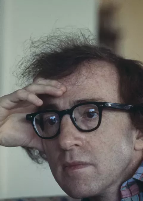 Woody Allen at Michael's pub, New York (1978)