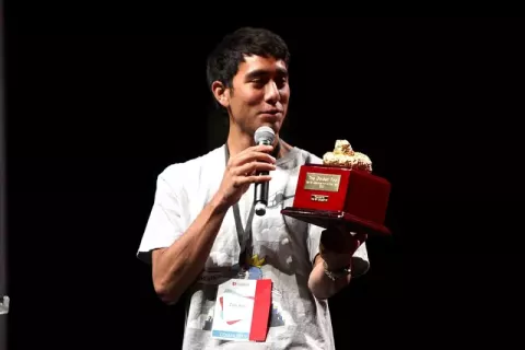 Zach King at VidCon 2012 at the Anaheim Convention Center in Anaheim, California
