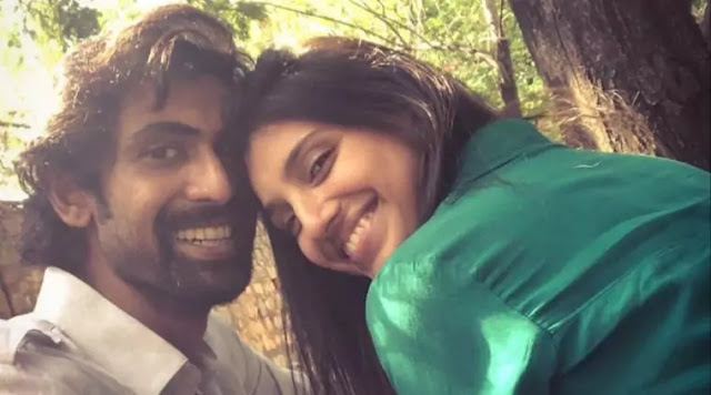 Miheeka Bajaj with Rana Daggubati Miheeka Bajaj with Rana Daggubati