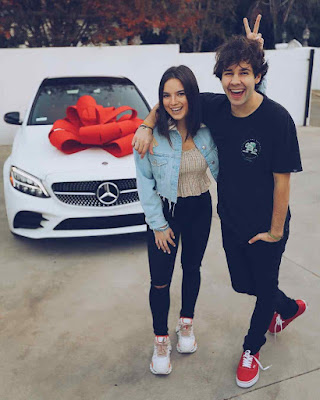Natalie Noel with David Dobrik Natalie Noel with David Dobrik