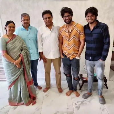 Vijay Devarakonda Family